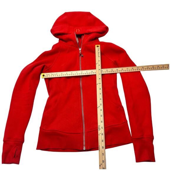 Lululemon Scuba Size 4 Women’s Zip Up Hooded Full Length Jacket - Picture 4 of 5